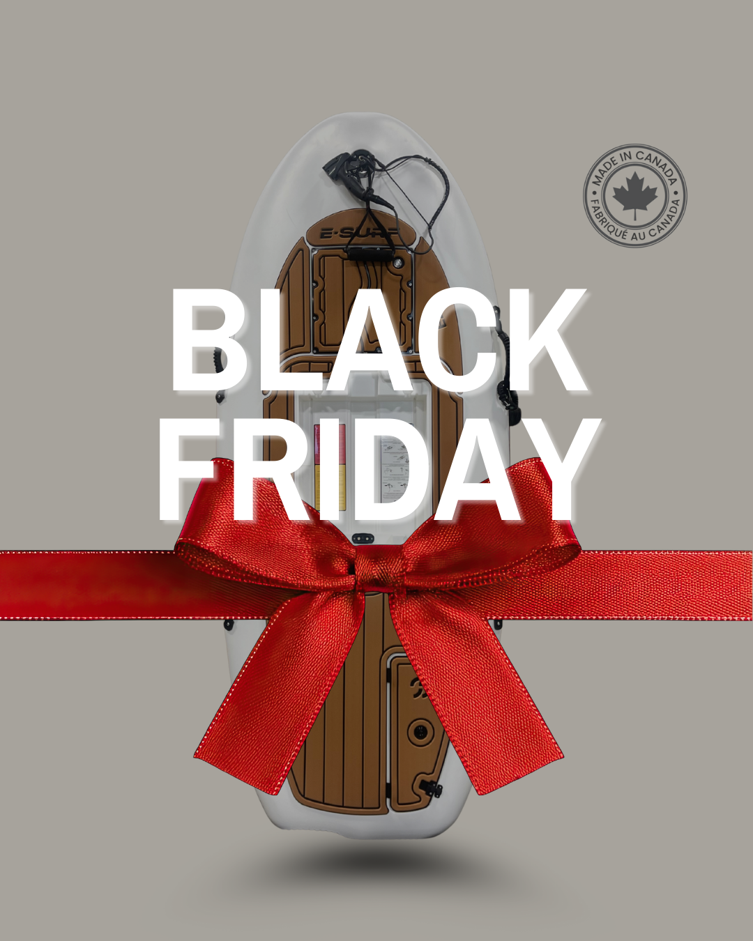 Demo electric Surfboard – EZ Pro 2025 Brown Edition